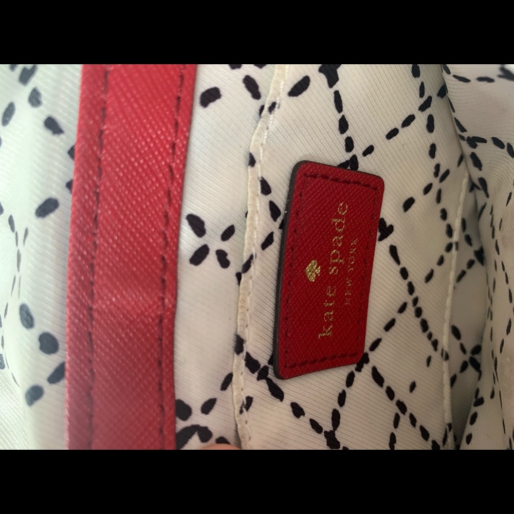 Kate Spade Red small purse - Picture 6 of 7